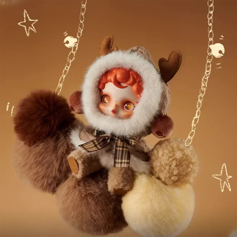 POP MART SKULLPANDA Winter Symphony Series Blind Box Mystery Box Guess Bag Spielzeug Puppe Süße Anime Figur Schreibtisch-Ornamente