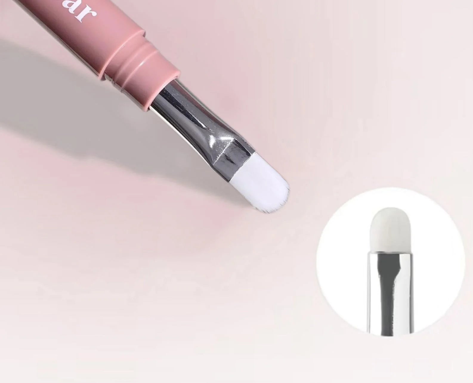 Doppelseitiger Lying Silkworm Stift 2-in-1 Highlighter Nude Unterlidkontur Aegyo-Sal Eyeliner Make-up-Stift mit Detailpinsel