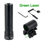 Outdoor Rotpunkt-Rot-/Grün-Laservisier Jagdzubehör Sport-Weitdistanz-Laserkalibrator für 11/20mm Schiene