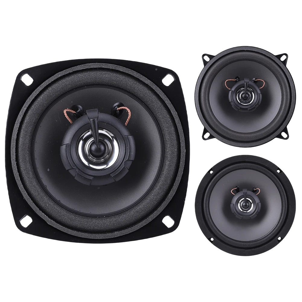 4/5/6 Zoll Auto Audio HiFi Musik 12V 2-Wege Auto HiFi Koaxiallautsprecher 4 Ohm Vollbereichsfrequenz Auto Audio 300W/400W/500W