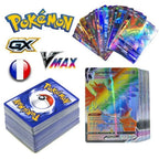 10-100 Stück Pokémon Karten Englisch Französisch Spanisch Deutsch Italienisch GX Team Vmax EX Glänzendes Spiel Battle Sammelkarten Spielzeug