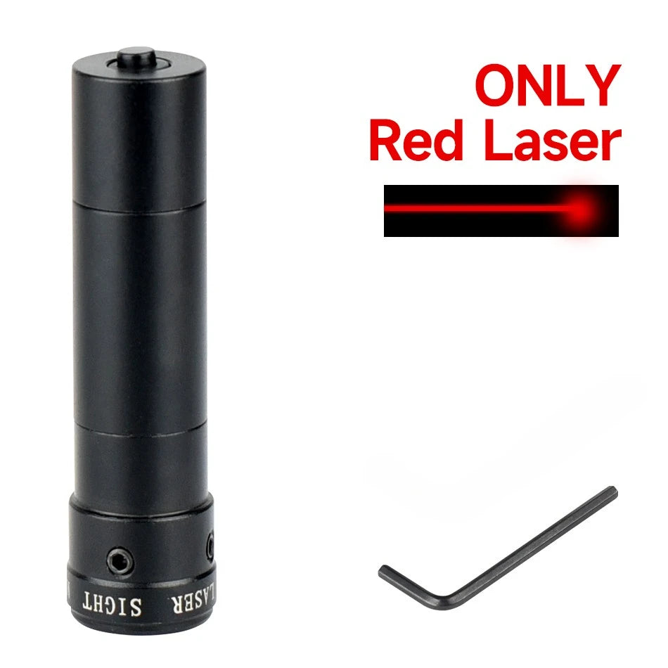 Outdoor Rotpunkt-Rot-/Grün-Laservisier Jagdzubehör Sport-Weitdistanz-Laserkalibrator für 11/20mm Schiene