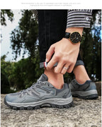 2025 Hiking Shoes Men Women Mesh Sneakers Breathable Fashion Mountain Shoes Boy Spring Autumn Summer Work Shoes Outdoor Trekking