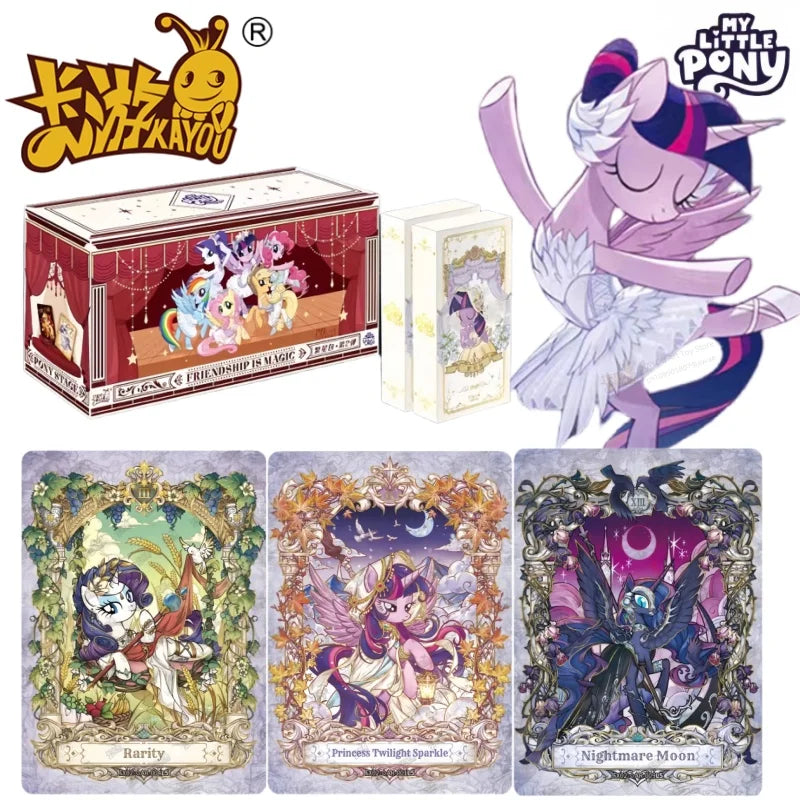 KAYOU Original My Little Pony Freundschaft ist ewig Sternentüte 2 Rhythmus Mond AR Vergoldete Dekoration ODER Sammelkarte Geschenk Hauptbild