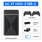 3TB Tragbare Gaming-HDD LaunchBox/Retrobat/Playnite Retro-Spielekonsole mit über 17300 AAA-/3D-/Retro-Spielen für PS4/PS3/PS2/Switch/Wii