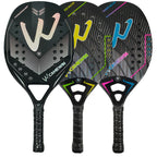 Camewin 3K Beach Tennisschläger, Vollcarbon, raue Oberfläche, Outdoor-Sport-Schläger für Herren, Damen, Erwachsene, Tennisschläger, Neu