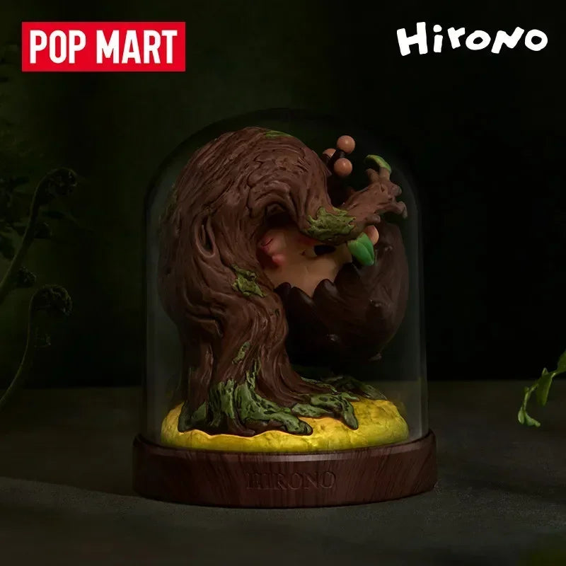 POP MART Hirono TAMED WILDGRASS Serie Überraschungsbox Original Blindbox Guess Toys Tasche Ornament Figuren Heimdeko Schreibtisch-Puppen