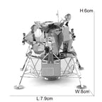 Weltraumforschung 3D Metallpuzzle Shuttle Hubble Weltraumteleskop Mars-Rover Modell Spielzeug für Kinder Kreatives Puzzle Geschenk Spielzeug