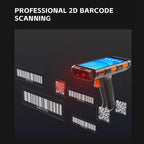5,5 Zoll tragbares Handheld Android 13 PDAs RFID-Lesegerät Scanner Robustes Handheld Barcode-Lesegerät mit 8000mAh 64GB Octa Core WiFi NFC