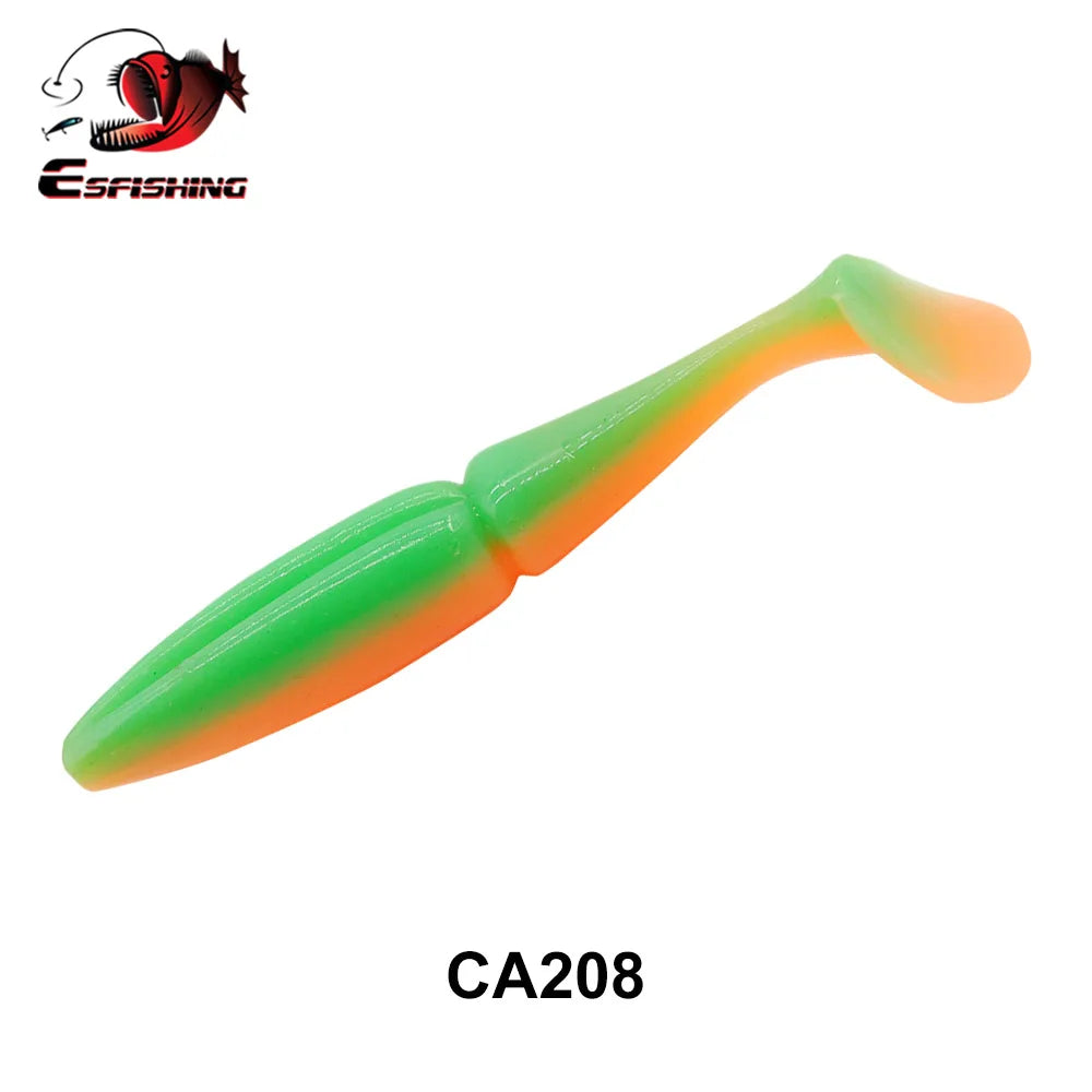 ESFISHING Angelköder Easy Shiner 100mm125mm155mm 200mm pesca isca artificial Silikonköder Leurre Souple Hecht Barsch