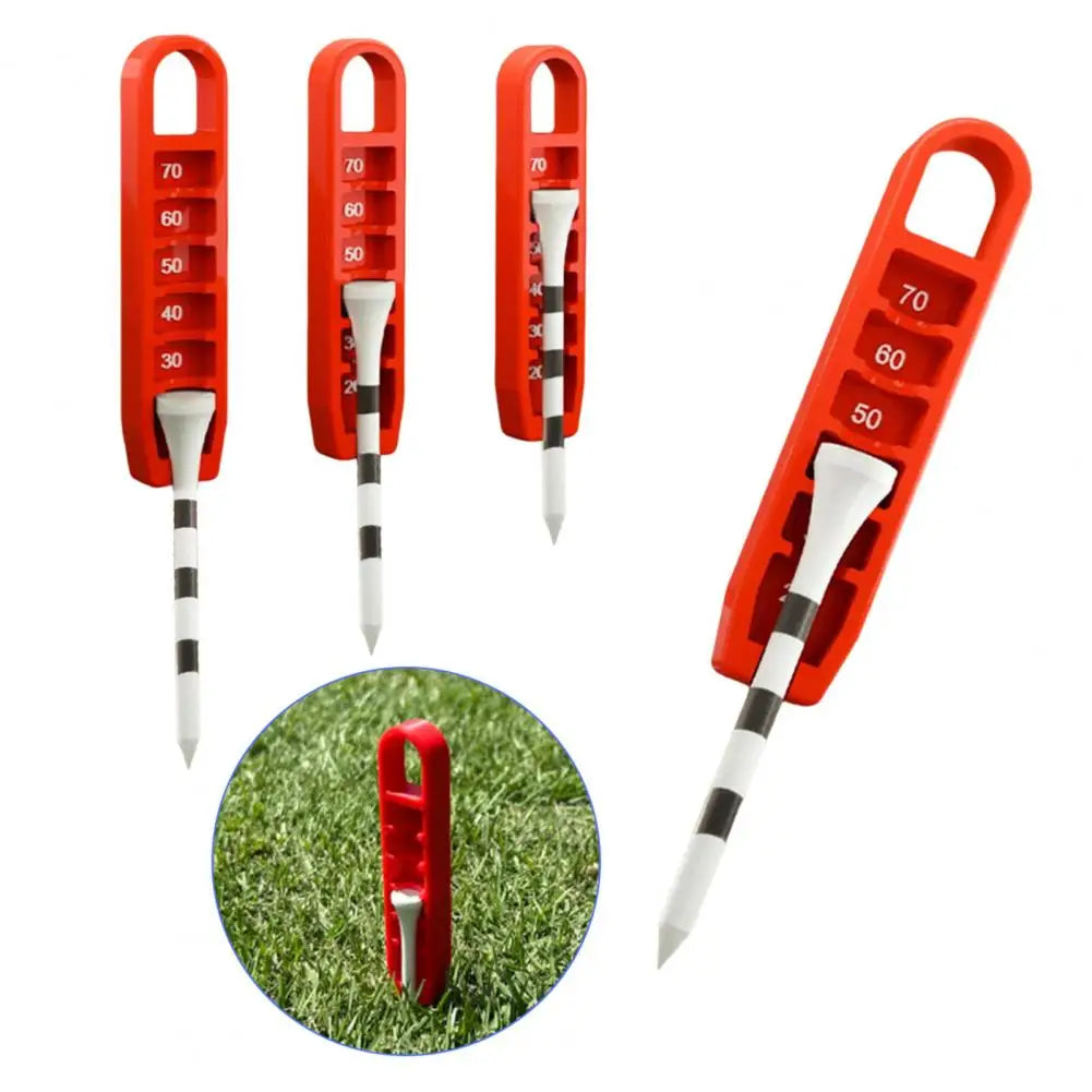 Golf Tee Elevator 3D Gedruckter Golf Tee Höhenmesser Tragbarer Tee Höhenversteller Präzise Platzierung bei 20-70mm Geschenk für Golfer