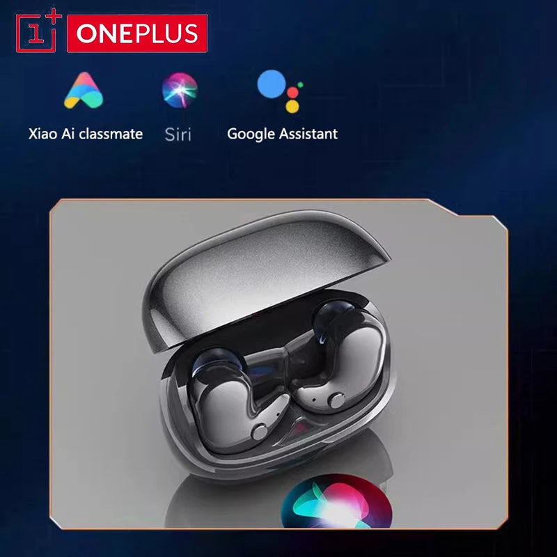 Oneplus Schlaf-Kopfhörer Kabellose Bluetooth-Ohrhörer Semi-In-Ear Mini Hochwertiger Klang Lange Akkulaufzeit Büro Reisen