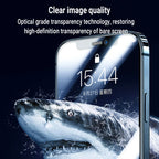 Oleophobe, staubfreie Displayschutzfolie für iPhone 17 Pro Max 16 15 13 11 12 14 Pro Max SE 7 8 XR Einfache Installation Glas
