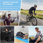 Herren Kompressionsshirts Langarm Workout Gym T-Shirt Laufshirt Cool Dry Sport Unterhemd Sportlicher Baselayer