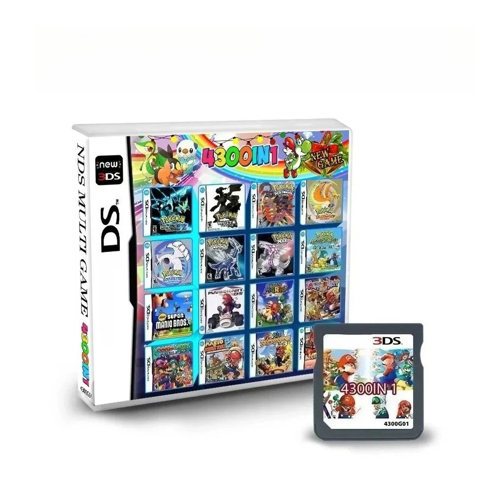 NDS Spielkarte 482in1 520in1 4300in1 500in1 468in1 Spielkarte Retro-Spielesammlung für 3DS, NDS