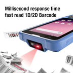IP67 4 Zoll wasserdichter robuster Industrie-PDA Handheld Android PDA Tragbares Datenterminal NFC Datensammler für Inventur