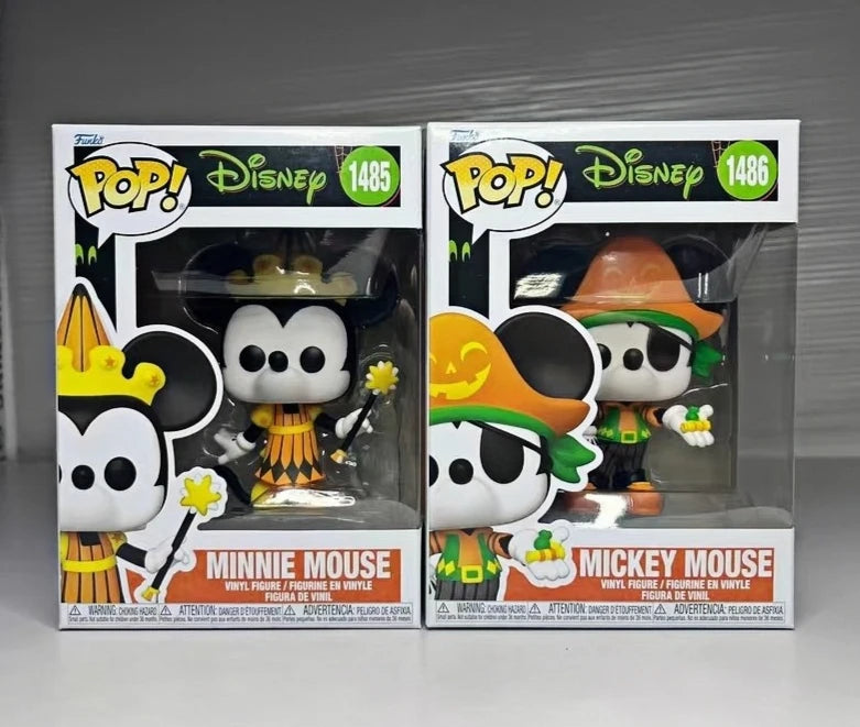 Funko Pop Original Disney Mickey Maus Halloween Limited Edition Vinyl Anime Figur Figürchen Puppe Modell Spielzeug Geschenk