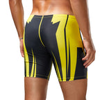Herren Schnelltrocknende Boxer-Badehose mit Bundzug zum Surfen, für Strand, Sand, Thermische Badeshorts