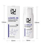 PURC Keratin Haarkur Leave-In Haarmaske Glättung Reparatur Geschädigtes Frizz Glattes Glänzendes Haar Creme Haarpflegeprodukte