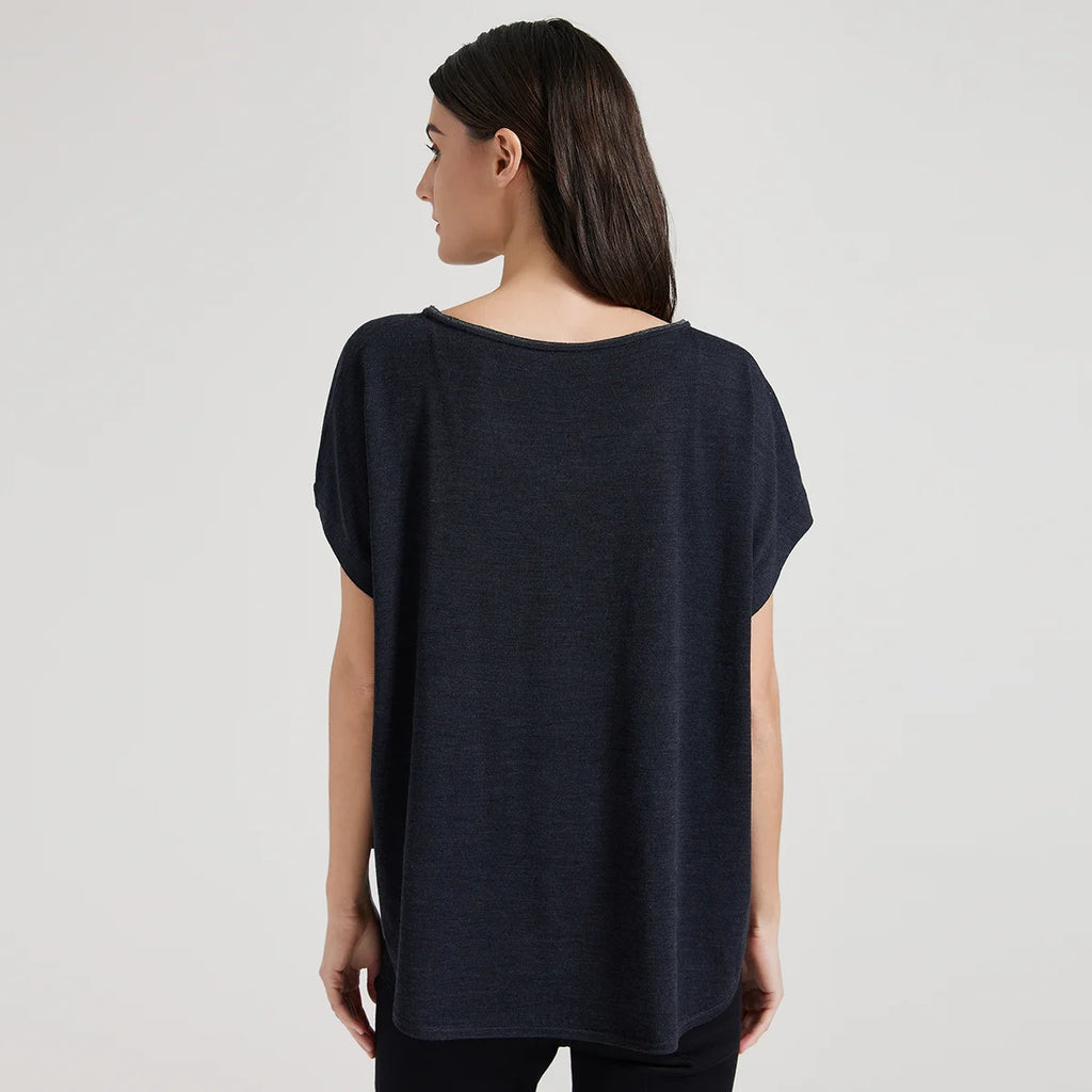 BC1095 Luxuriöse Damenbekleidung Seide Wolle Damen Kleidung lockere Merinowolle Weste Pullover für Damen