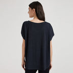 BC1095 Luxuriöse Damenbekleidung Seide Wolle Damen Kleidung lockere Merinowolle Weste Pullover für Damen