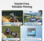 DJI Mini 5 Pro Ultraleichte & faltbare Kameradrohne 1-Zoll-CMOS Omnidirektionale Hinderniserkennung ActiveTrack 360° 225°-Gimbal-Rotation 20 km Übertragung 4K Drohne für Anfänger C0