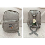 2025 Neues Design Cartoon Kinderrucksack Tierstickerei Muster Schultasche Jungen Mädchen Kleinkind Kindergarten Kinderrucksack