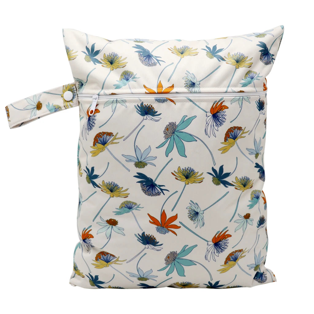 Wasserdichte Wickeltasche Windeltasche Mama Baby Umstandstasche Waschbare Reißverschluss Windel-Organizer Trockenbeutel Reisetragetasche 30x40cm