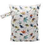 Wasserdichte Wickeltasche Windeltasche Mama Baby Umstandstasche Waschbare Reißverschluss Windel-Organizer Trockenbeutel Reisetragetasche 30x40cm