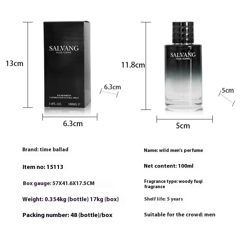 Markenparfüm Holzig Herren Parfümspray Flirt Pheromon Lang Anhaltendes Eau de Cologne Ozean Leichter Duft Mann Lebendiger Gentleman Geschenk