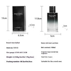 Markenparfüm Holzig Herren Parfümspray Flirt Pheromon Lang Anhaltendes Eau de Cologne Ozean Leichter Duft Mann Lebendiger Gentleman Geschenk