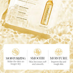 10 St. SADOER 24K Gold Vitamin C Hyaluronsäure Gesichtsmaske Feuchtigkeitsspendend Straffend Hydrierend Gesichtsmasken Hautpflegeprodukte