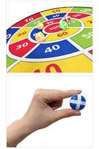 66CM große Dartscheibe Kinder-Dartscheibe mit klebrigen Bällen Jungen Spielzeug Indoor Sport Outdoor Spaß Familienparty Spiel Spielzeug