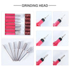 Gel Nail Polish Kit With UV Nail Lamp Electric Nail Drill Machine Soak OFF Gel Nail Kit Base&Top Coat Gel Polish Nail Tool Set