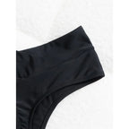 S - XL High Waist High Leg Cut Bikinihose Damen Bademode Weibliche Bademode Brasilianische Tanga Höschen Unterwäsche K7095