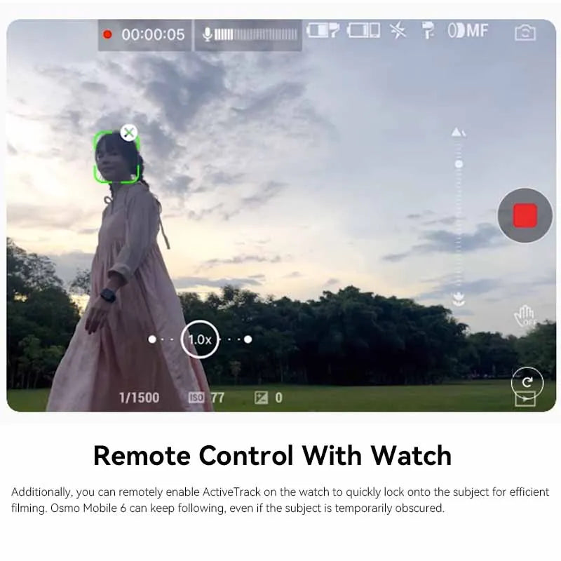 DJI Osmo Mobile 6/7/7P/8 Handheld Gimbal 3-Achsen-Stabilisierung ActiveTrack 5.0 integrierte Verlängerung Rot Originalmarke auf Lager