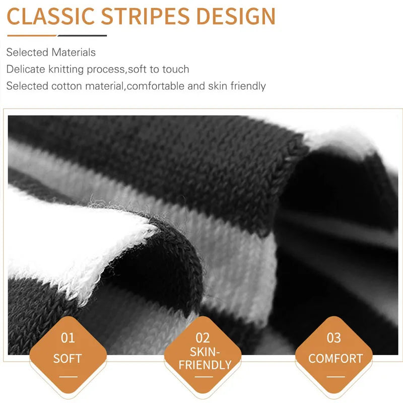 Farbige gestreifte Strümpfe Japanische Overknee-Socken Mode Frauen Warmhalten Socken Sexy Schlanke Lange Socken Strumpfwaren JK Cosplay Lolita Y2k