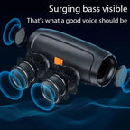 Lenovo TF USB Bluetooth Funklautsprecher Tragbarer Stereo-Doppellautsprecher für den Außenbereich mit FM-Stimme und Subwoofer