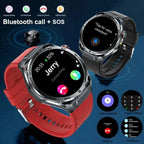 EKG High-End Gesundheits-Smartwatch Herren Blutdruck Lipide Blutsauerstoff Körperanalyse Harnsäure Gesundheitstracker Smartwatch Herren Damen