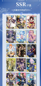 New Goddess Story Card Fufeng Kapitel Bunte Blitzkarte Anime-Charakter-Sammelkartenspiele Spielzeug Kindergeschenke
