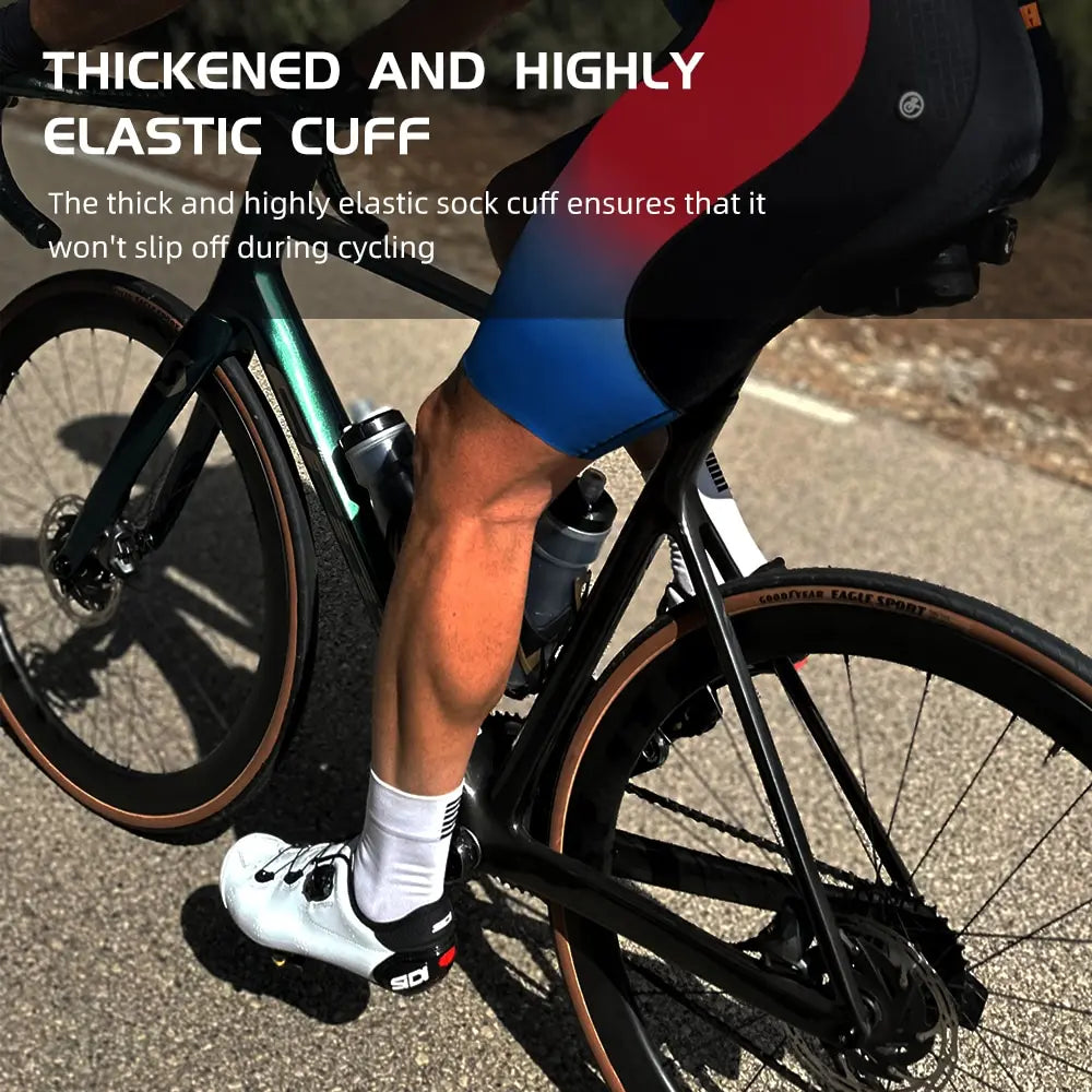 2 Paar hochwertige Profi-Team-Radfahrsocken für Damen und Herren, atmungsaktive Fahrradsocken, Sportbekleidung für draußen, Rennsocken