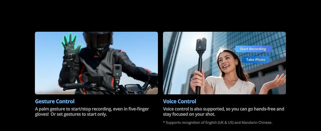DJI Osmo 360 Standard Bundle 360-Kamera mit 1 Zoll ° Bildgebung ° Video in 8K Nativ ° Foto in 120 MP DJI Osmo 360