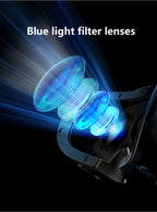 Virtual Reality 3D VR Headset Smart Glasses Helm für Smartphones Handy Mobile 7 Zoll Linsen Fernglas Brille Geräte
