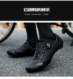 Fahrradschuhe aktualisiertes Modell MTB Fahrrad Herren Rennen Wettkampf selbstsichernd Speed Fahrrad Sportschuhe Damen Spd Cleats Radschuhe