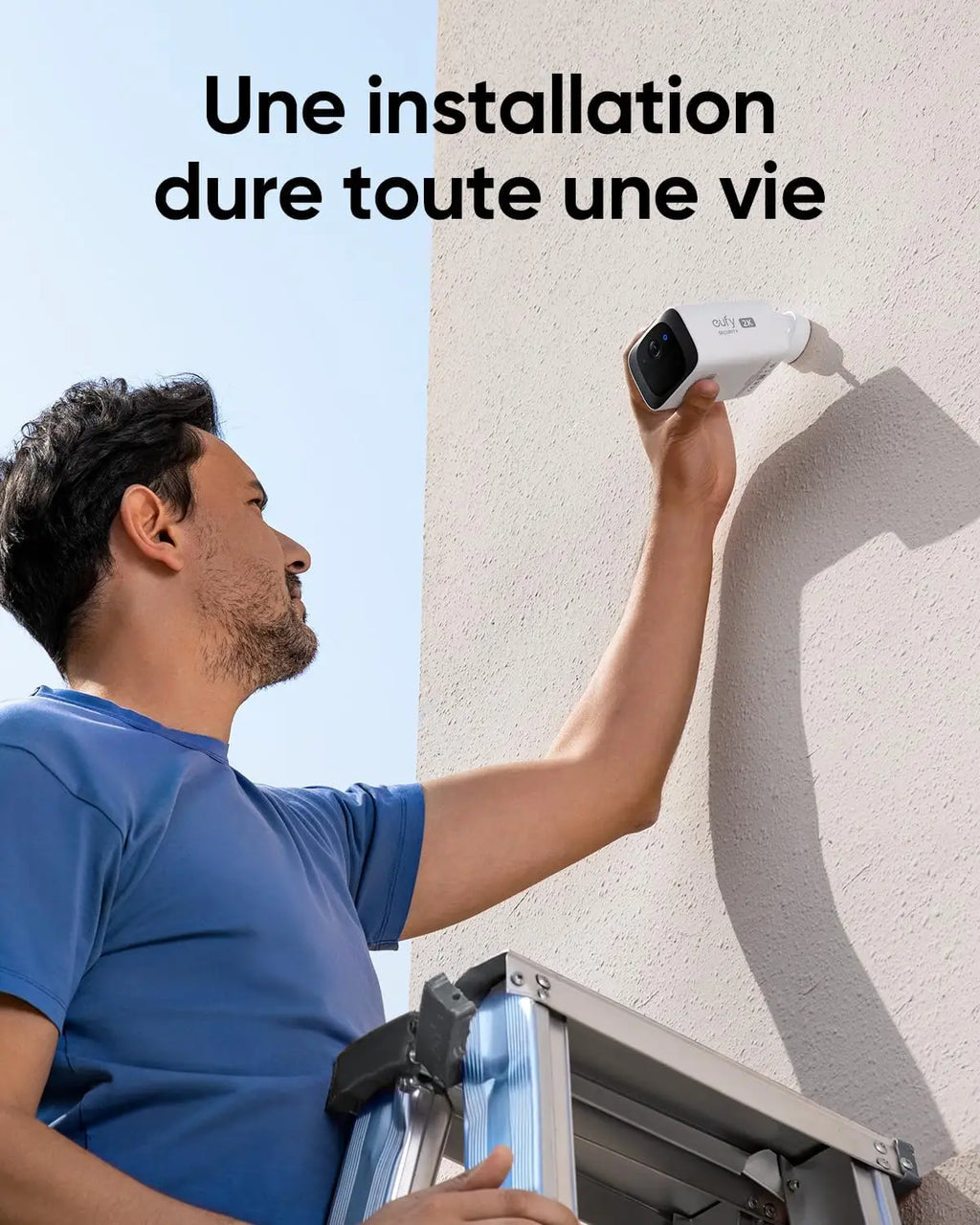 (EU-Lager) eufy security S220 SoloCam Solar-Überwachungskamera, kabellose Außenkamera, kontinuierliche Stromversorgung, 2K-Auflösung, kabellos