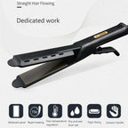 Hair Straightener Four-gear Temperature Adjustment Ceramic Tourmaline Ionic Flat Iron Hair Straightener For Women Widen Panel