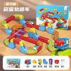 Magnetisches Bullet Train Set für Kinder mit elektrischer Lokomotive, DIY-Gleisbausteinen, pädagogischem MINT-Bauspielzeug, Geburtstagsgeschenk