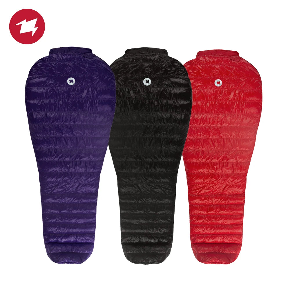 AEGISMAX LETO & NANO 700FP Ultra Dry Goose Down Sleeping Bag Ultralight Down Sleeping Bag for Camping and Hiking