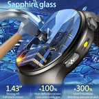 2026Neue KI-Diagnosepflege-Smartwatch EKG+PPG Genaue Harnsäure-Blutdruck-Körperfett-Fünf-Organe-Fitness Wasserdichte Smartwatch