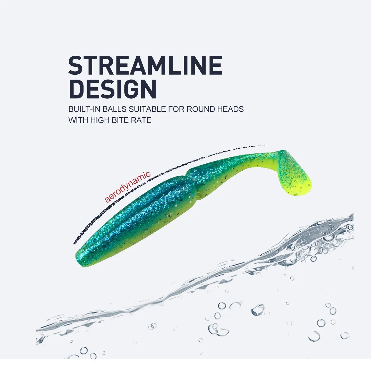 ESFISHING Angelköder Easy Shiner 100mm125mm155mm 200mm pesca isca artificial Silikonköder Leurre Souple Hecht Barsch
